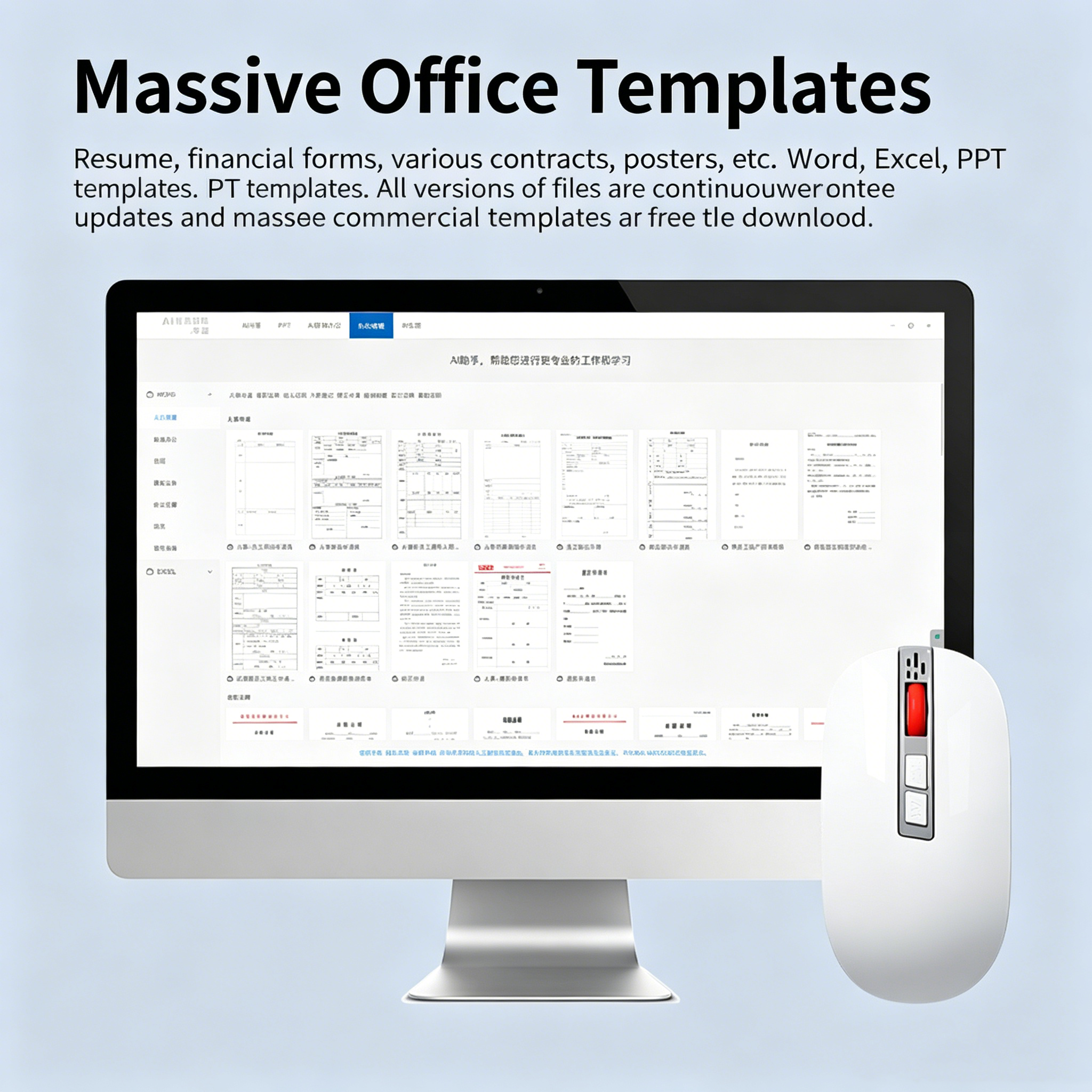AI Smart Office Mouse with Voice Typing & Real-Time Translation – Wireless Bluetooth Mouse with AI Meeting Minutes, Voice Search & 100+ Language Support